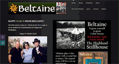 Desktop Screenshot of beltainemusic.com